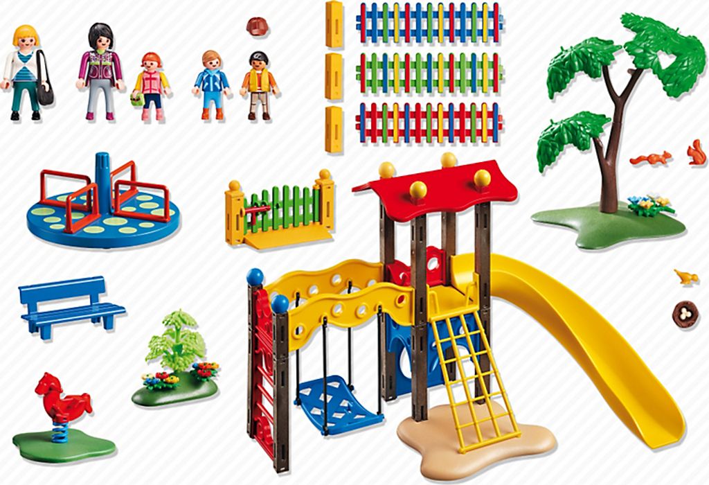 PLAYMOBIL 5568 City Life Kinderspielplatz Produktbild 10