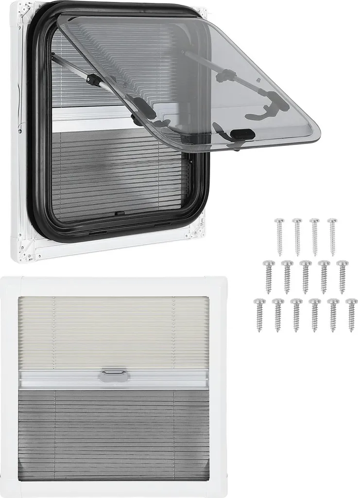 Fenêtre RV extensible double vitrage 457mm avec moustiquaire intégrée - 3