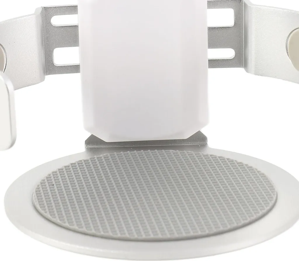 Porte-gobelet 2 en 1 avec support casque sous bureau pivotant à 360°
