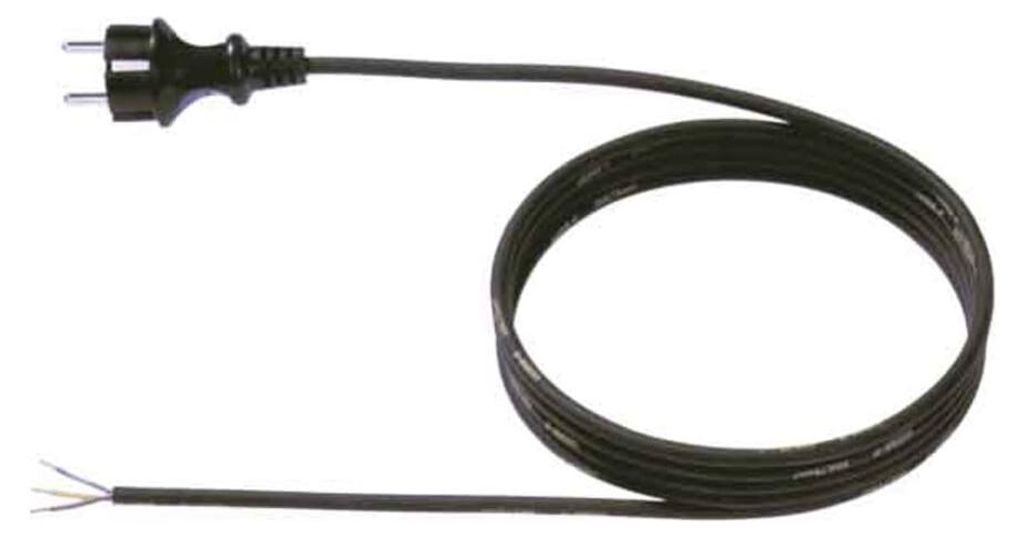 BACHMANN Neopren-Zuleitung 3G1.50 3m, H07RN-F 3G1.50 schwarz 32/AEH