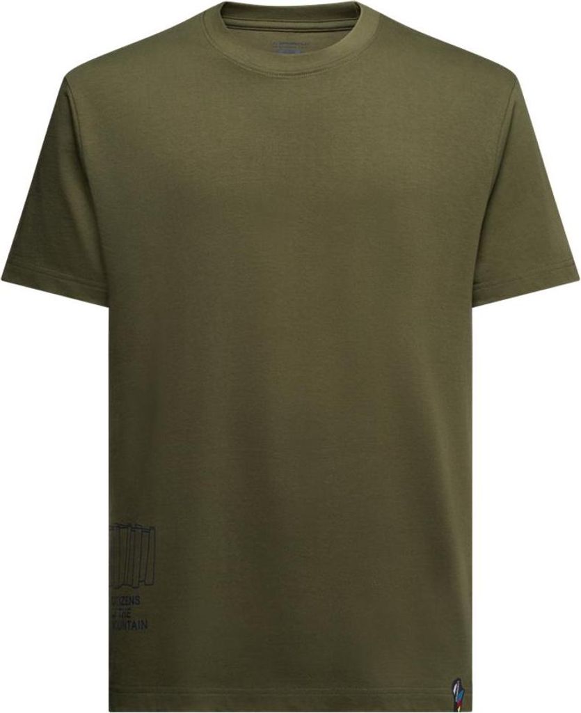 Citizen of the Mountain T-Shirt M - Herren - La Sportiva, Größe:S, Farbe:E47B46-Cypress/Night Sky