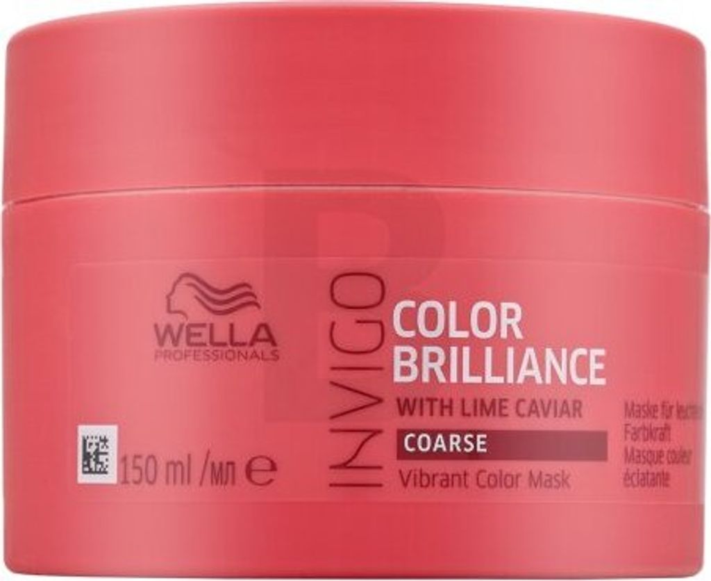 Wella Professionals Invigo Brilliance Mask Haarmaske für raues und coloriertes Haar 150 ml