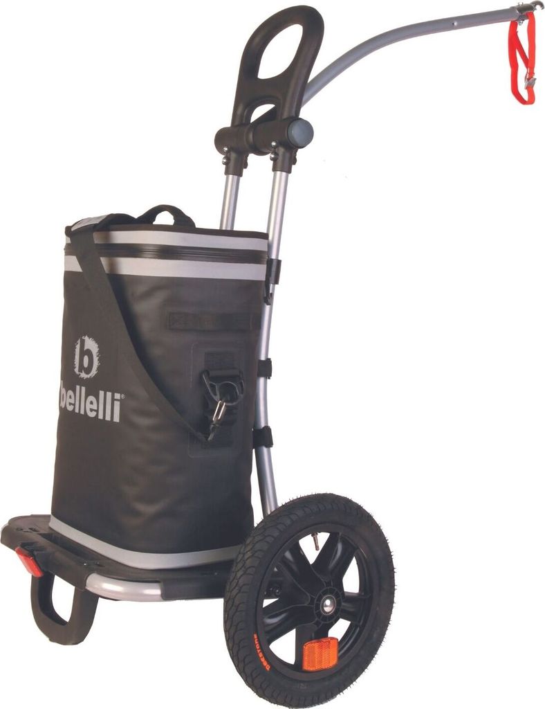 Fahrrad Einkaufstrolley - Fahrrad Trolley - Fahrradanhänger - Outdoor Trolley - B-Tourist Picnic Bag XL - mit Kühltasche 30 Liter - Picnic Trolle...
