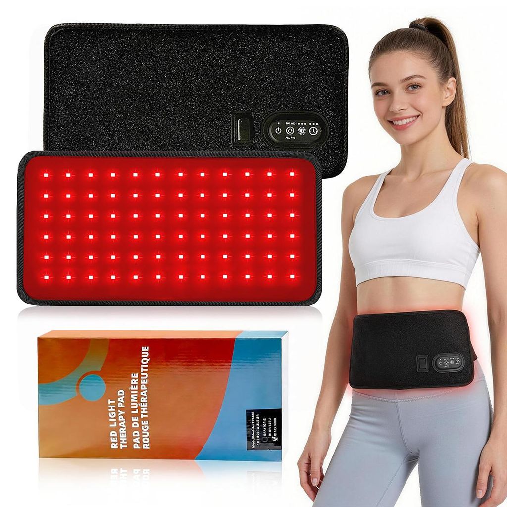 Rotlicht-Therapiegerät,660 nm & 850 nm LED-Lichttherapie-Kopfhaube,3 Modi,Muskelentspannung,Erholung nach Sport,für Zuhause & Büro,ideales Geschenk