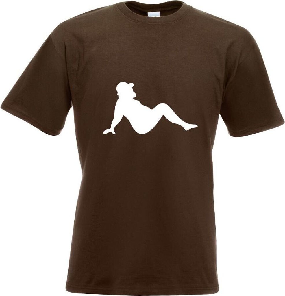 Kiwistar - T-Shirt - Chocolate - Körperkult Fett Motiv Bedruckt Funshirt Design Print - mit Motiv Bedruckt - Funshirt Design - Sport - Freizeit - ...