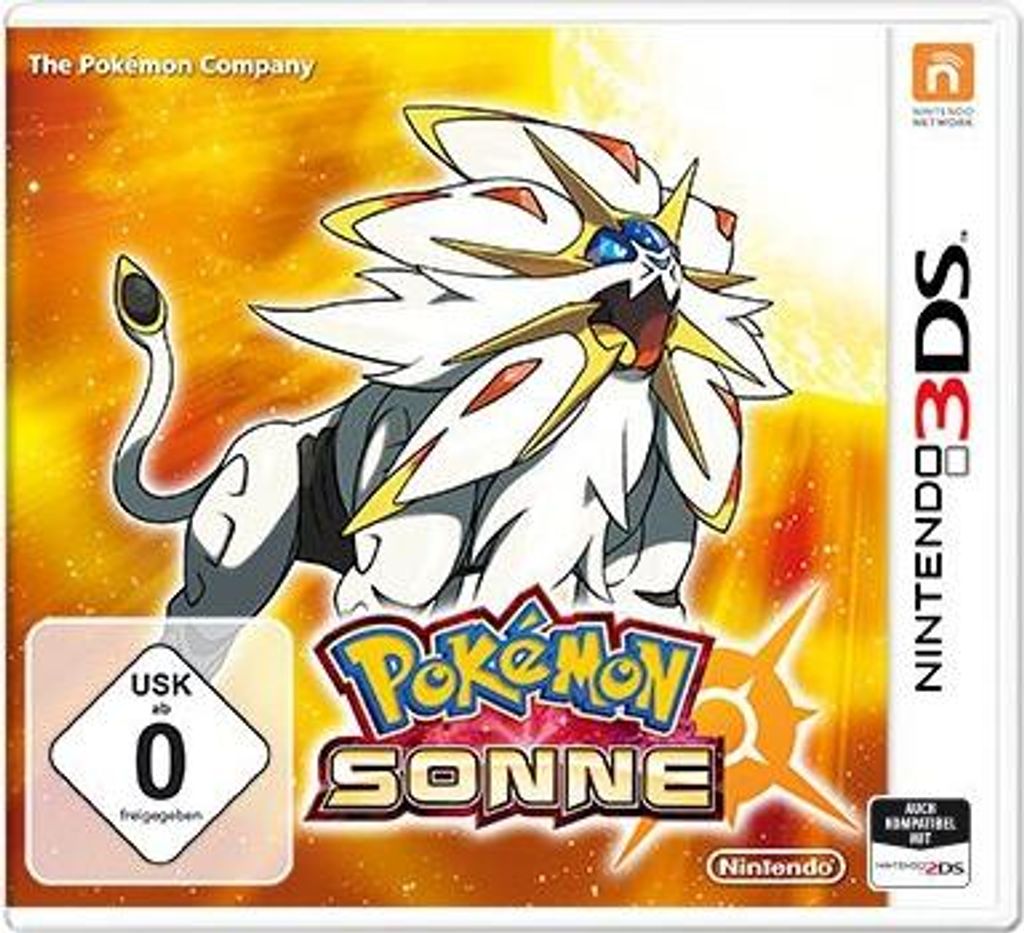 Nintendo Pokémon Sun, 3DS, Nintendo 3DS, Režim multiplayer, Obrázok produktu 