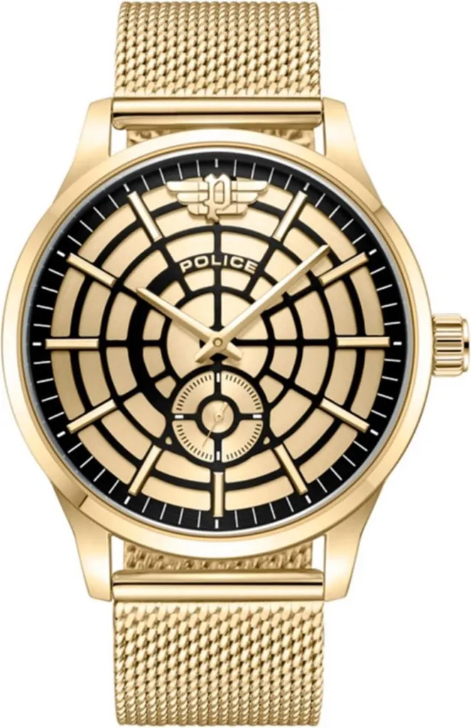 Orologio Police Jet PEWJG0005203 Uomo Oro e Champagne | Acquista Online