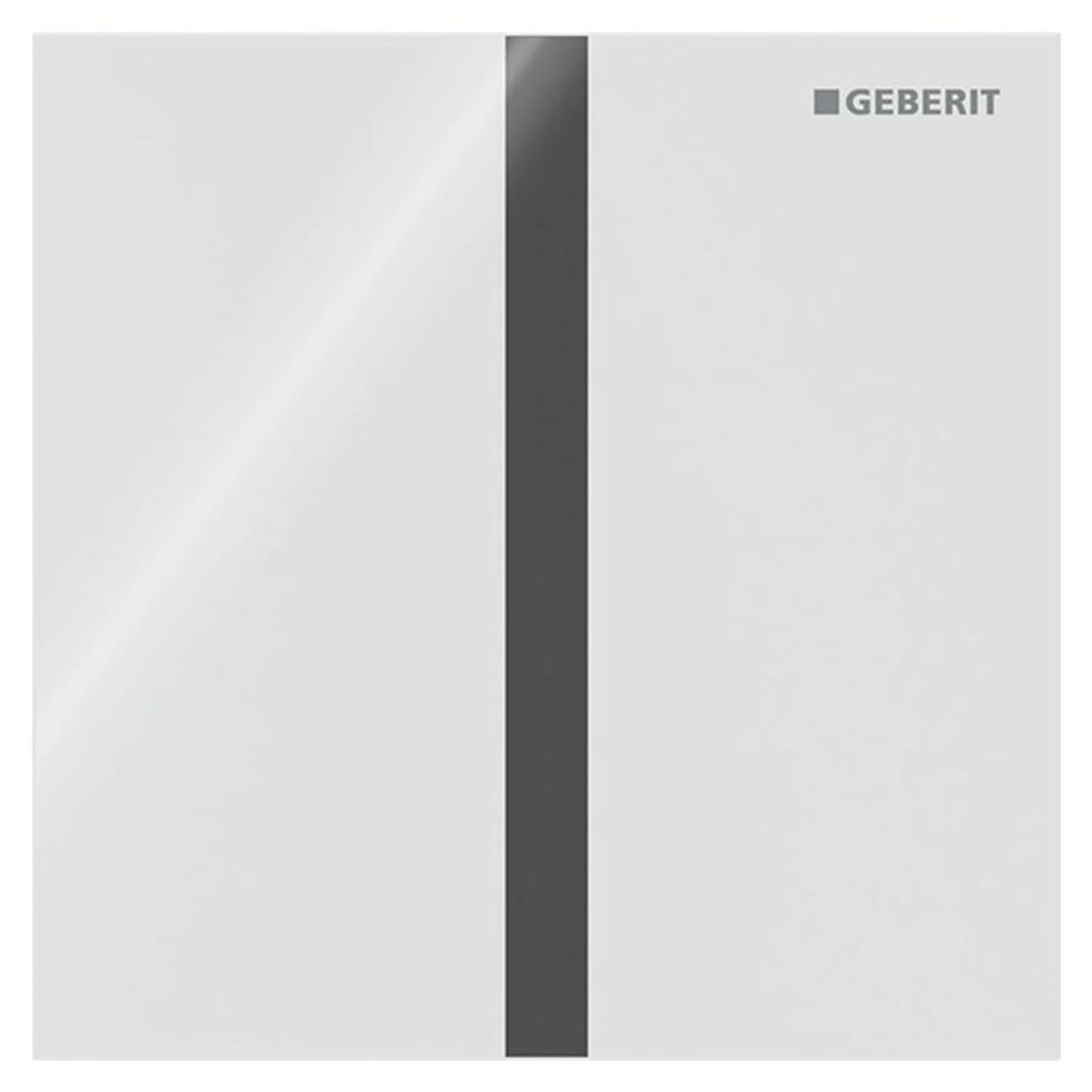 Geberit Typ 40 Abdeckplatte, eckig für UR-Strg. IR, weiß