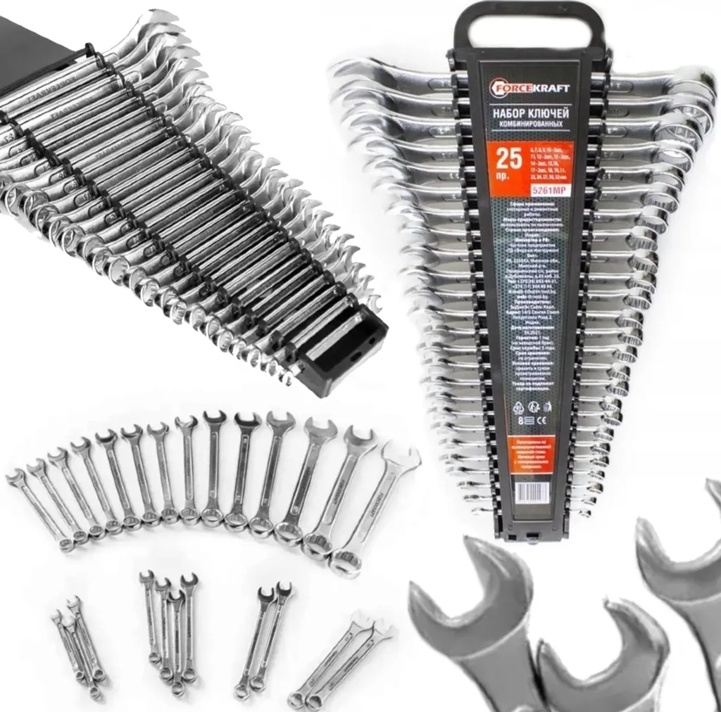Set 25 Chiavi FORCEKRAFT Professionale | Misure 6-32 mm Cr-V Offerta