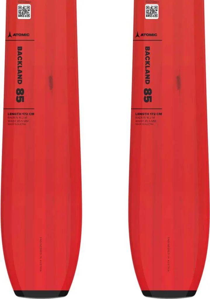 Atomic Backland 85 Ski de Randonnée Noir 179 cm Haute Performance