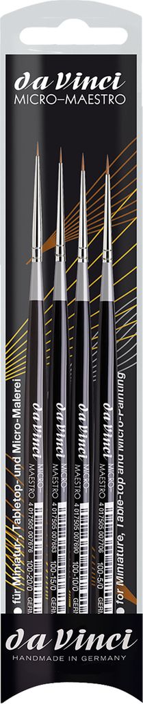 Da Vinci 4210 Micro-Maestro Pinselset 4 Stck