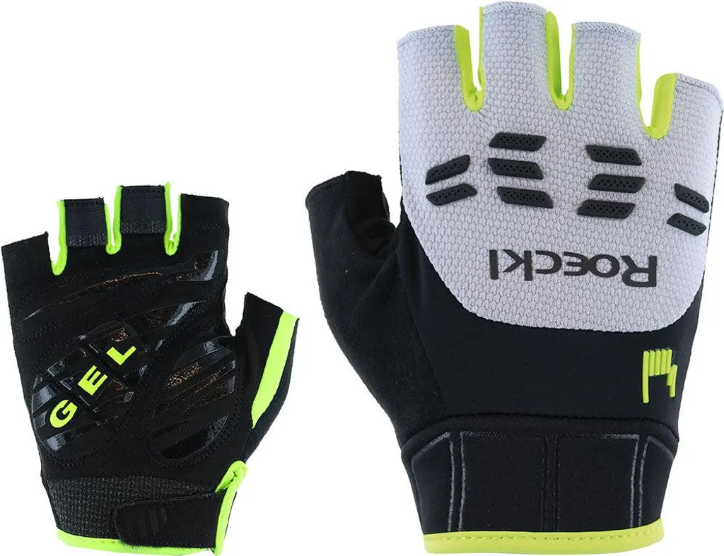 Mitaines de cyclisme Roeckl Iseler 2 gants courts de vélo noirs