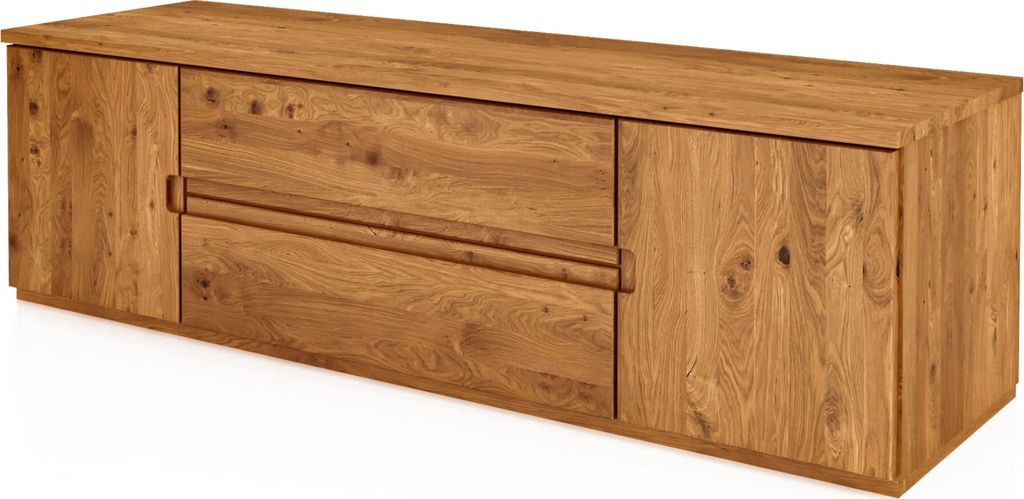 Kommode VENTO aus Massivholz, Wildeiche Naturgeölt