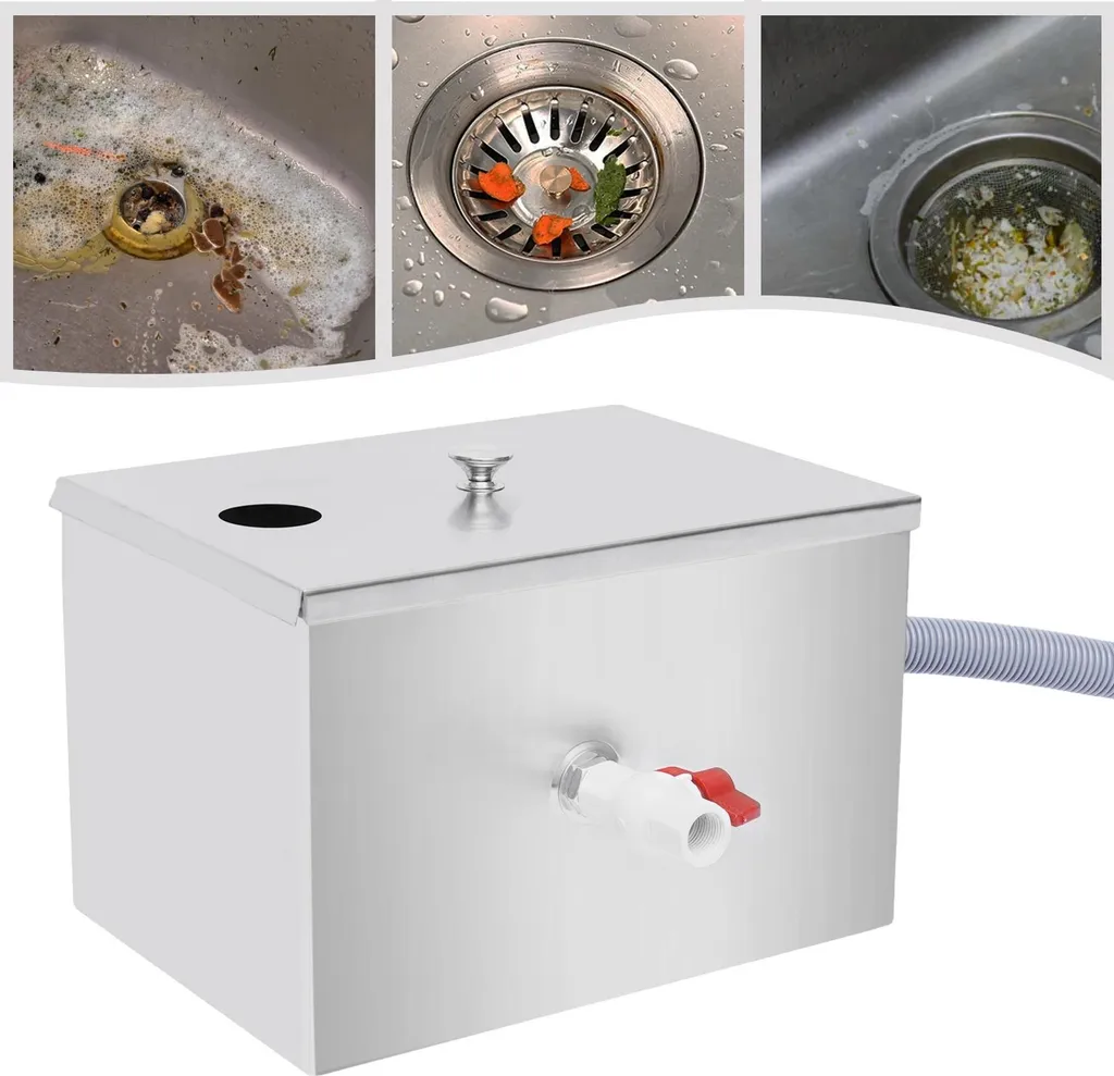 Séparateur de graisse inox : solution anti-odeur et canalisation bouchée