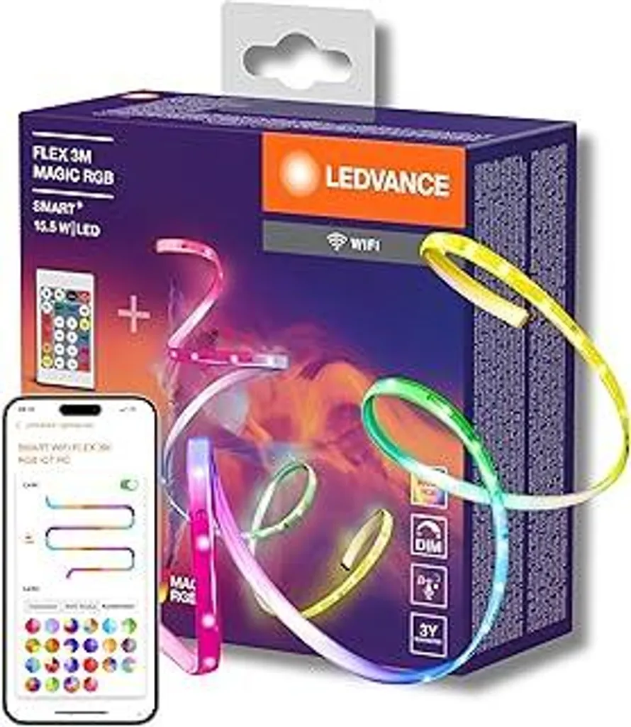 LEDVANCE SMART+ WIFI FLEX 3M: Striscia LED Magic RGB Smart in Offerta