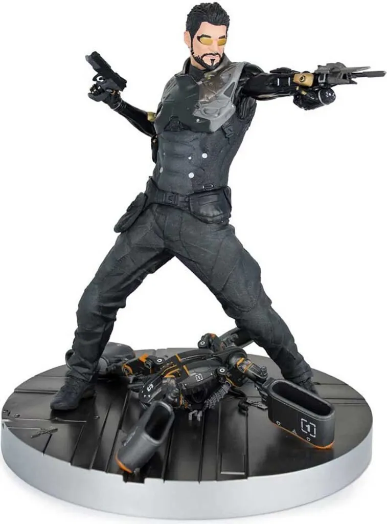Figurine Adam Jensen Deus Ex Statue de Collection Originale en PVC - 12
