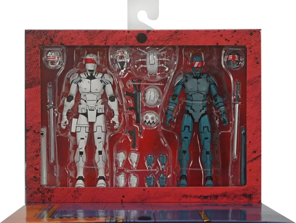 Synja Robots Figurines 18 cm TMNT Last Ronin avec Accessoires de Choc