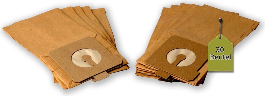 30 Staubsaugerbeutel kompatibel mit PROGRESS Minor 2000 - Serie