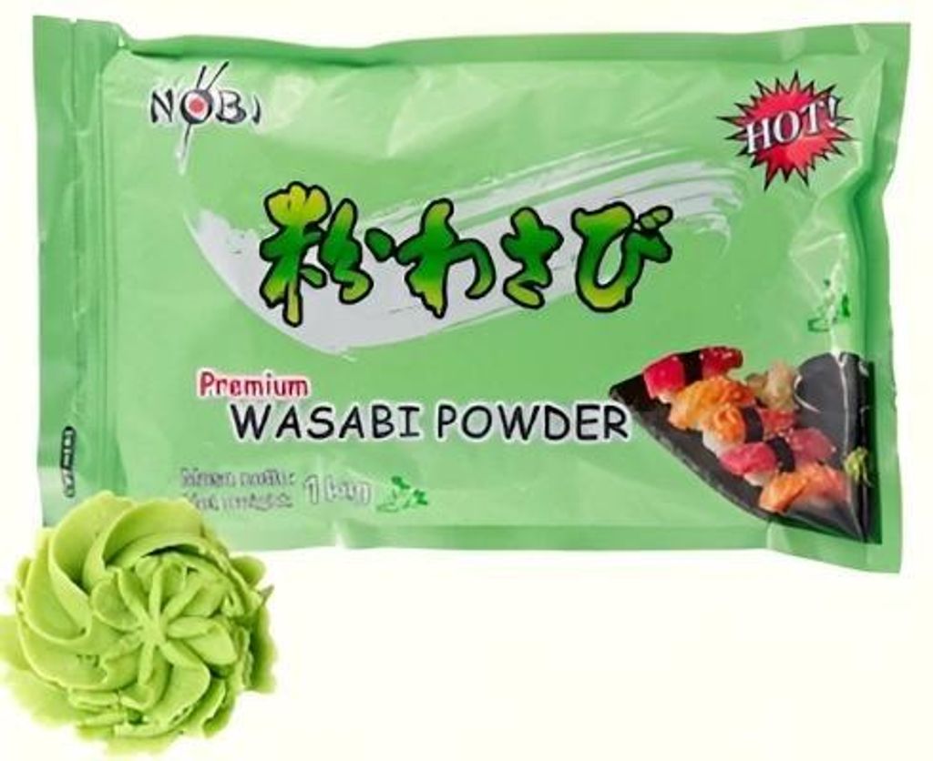 Nobi | Wasabi in polvere - 1 kg - Rafano 87,62% - Senape Immagine del prodotto 