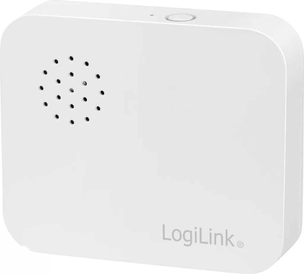 Détecteur de Vibration Wi-Fi LogiLink SH0109 Blanc pour Alarme Connectée