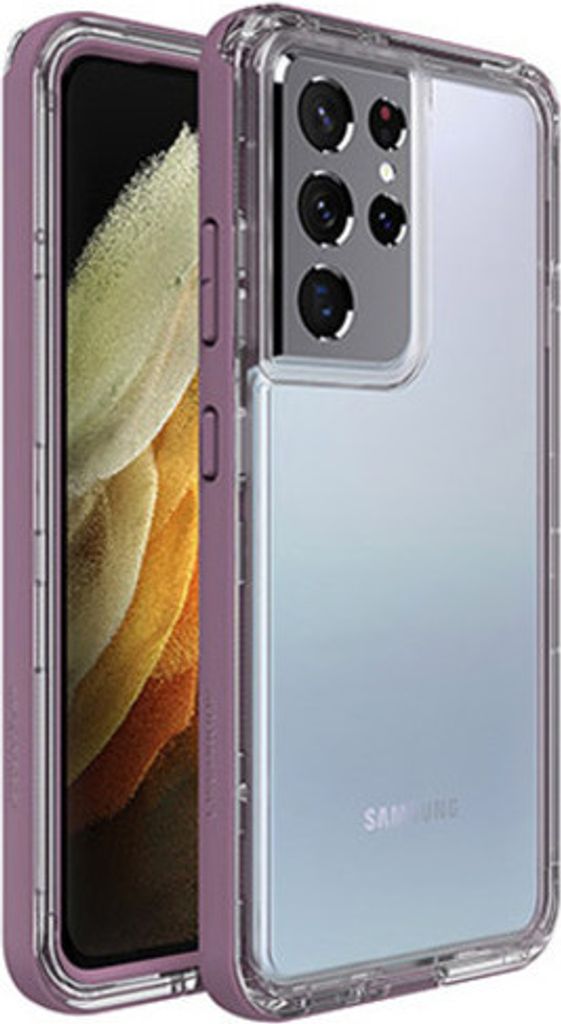 LifeProof NËXT Haut für Samsung Galaxy S21 Ultra 5G Smartphone - Napa - Anitbakteriell, Spritzwassergeschützt, Schmutzabweisend, Schneesicher, S...