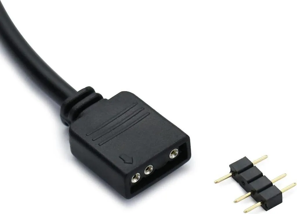 Câble ARGB pour synchroniser 3 ventilateurs PC sur une carte mère - 5