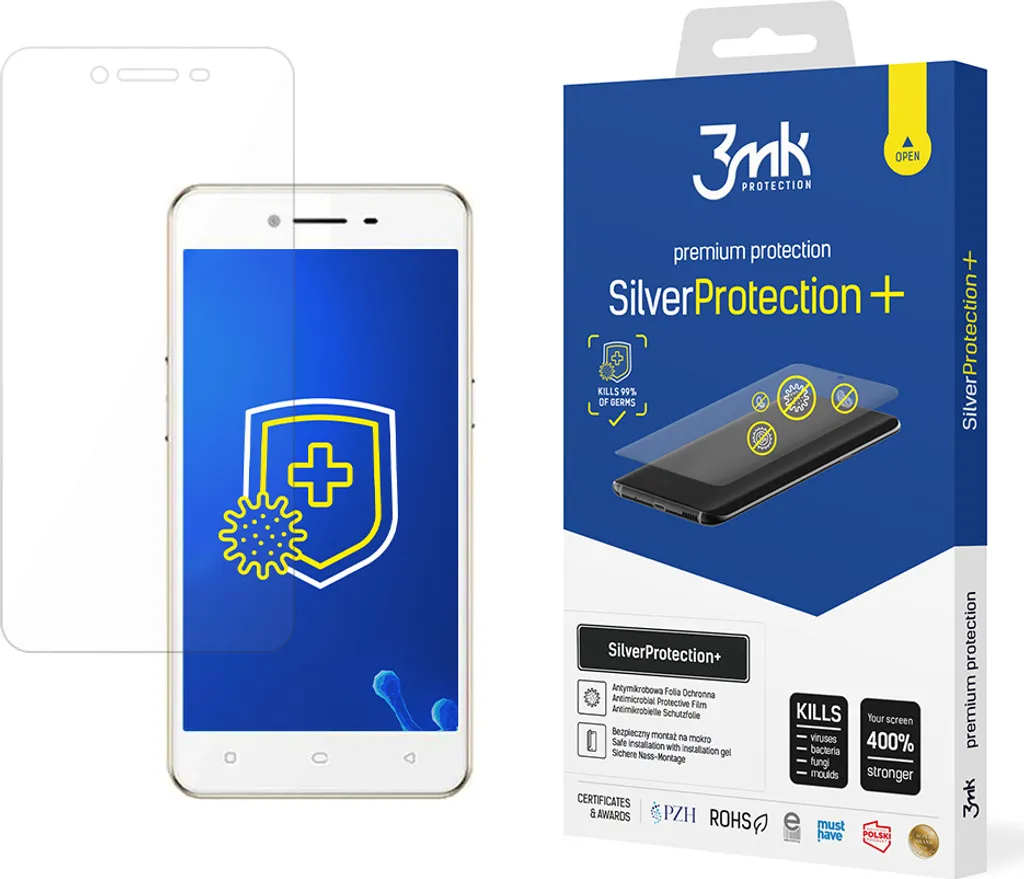Protezione Invisibile Oppo A37 3mk SilverProtection+ | Sottile e Sicura