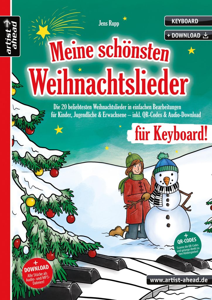 Meine schönsten Weihnachtslieder für Keyboard! Produktbild 