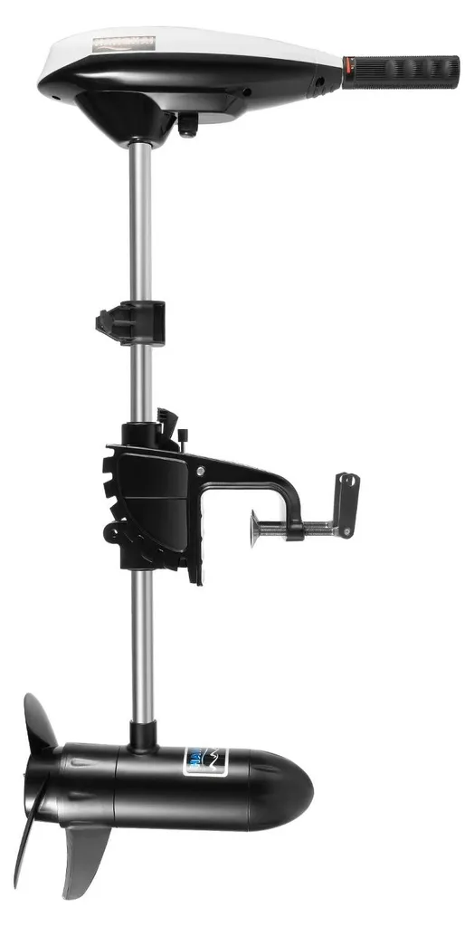 Moteur électrique 12V pour barque de pêche poussée 30 kg ET65L noir