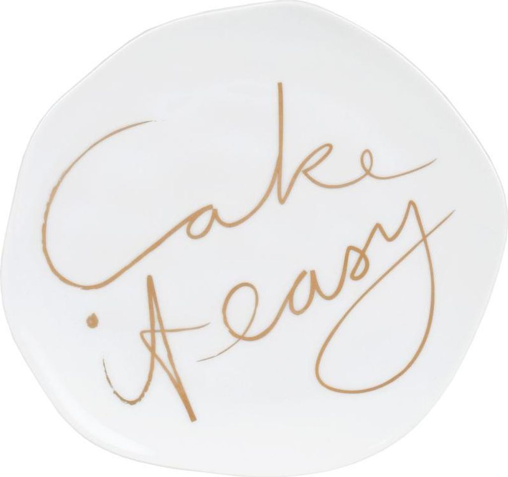 Mix & Match Teller klein "Cake it easy"