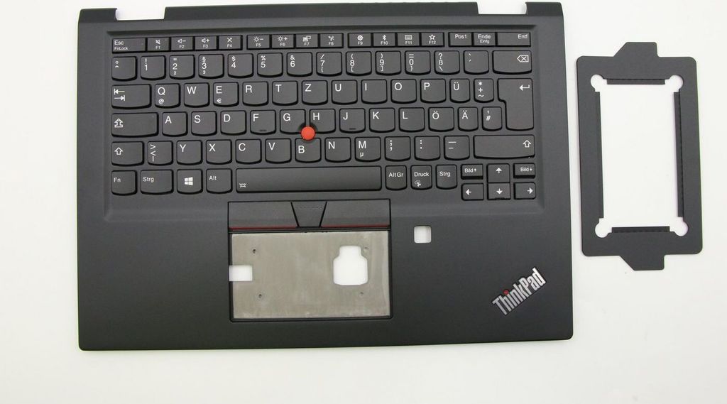 Lenovo Cover Upper w/ Keyboard Black WW German (02HL518)
