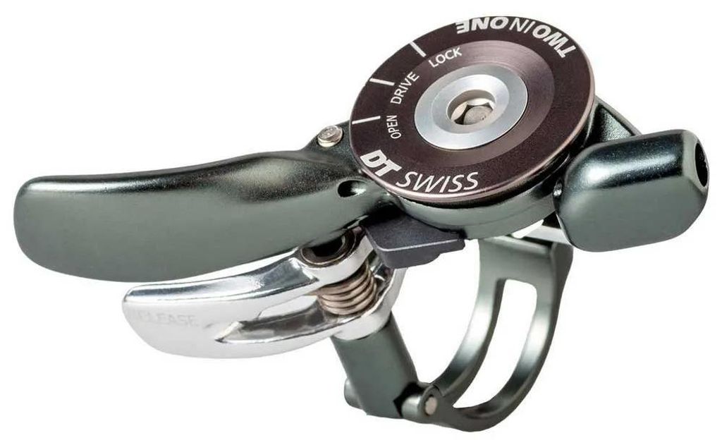 Dt Swiss Two-in-one Fernbedienung Für Absenkbare Sattelstütze Silber Silber One Size