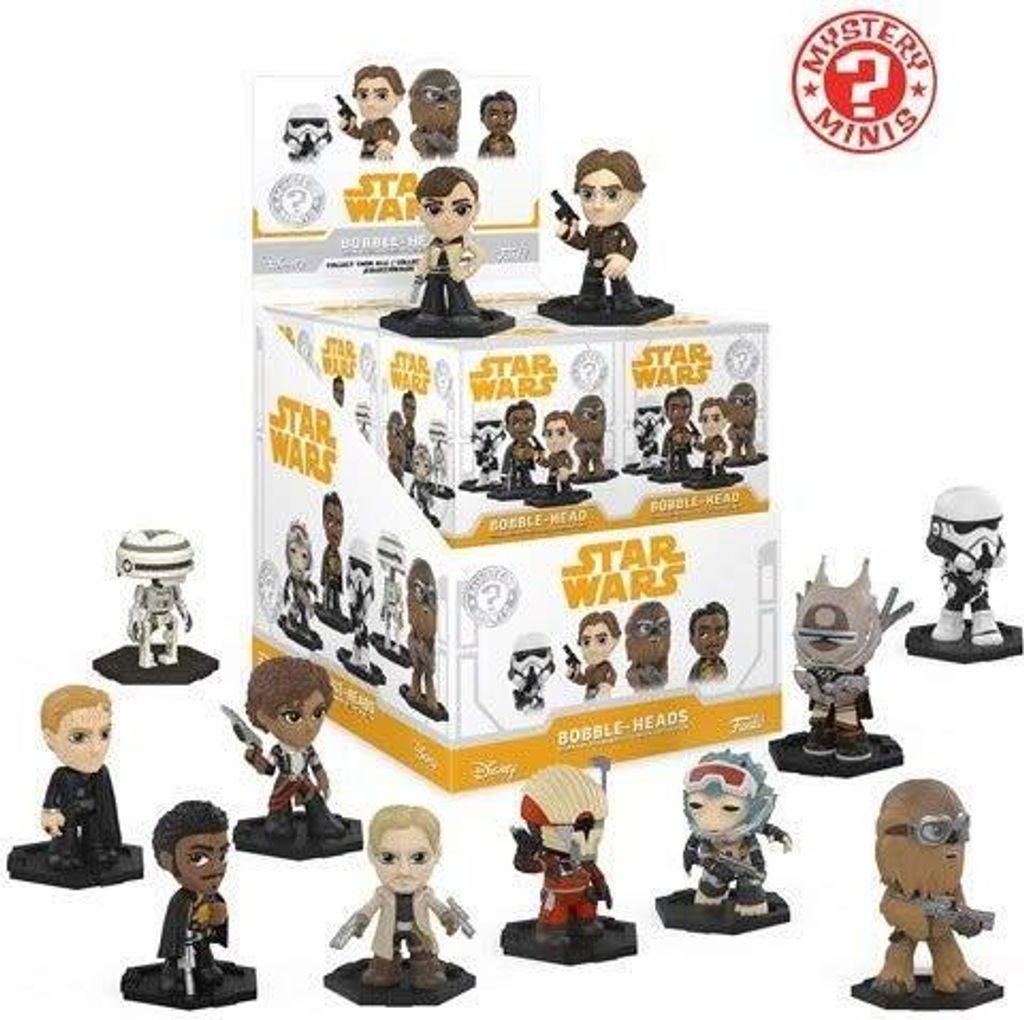 Funko Pop! Star Wars Mystery Mini Bobble-Head Figur, Menge:2 Stück