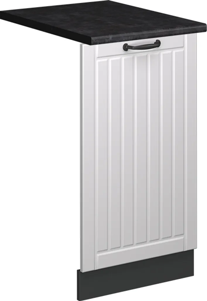 Fame-Line Pannello Frontale Lavastoviglie 45cm Antracite/Bianco Vicco