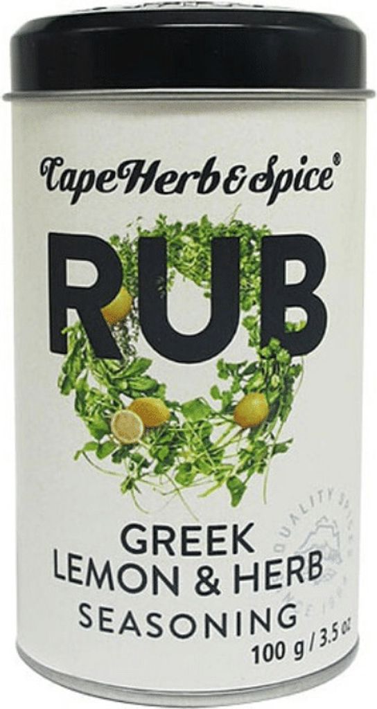 Cape Herb and Spice Rub Greek Lemon and Oregano Produktbild 