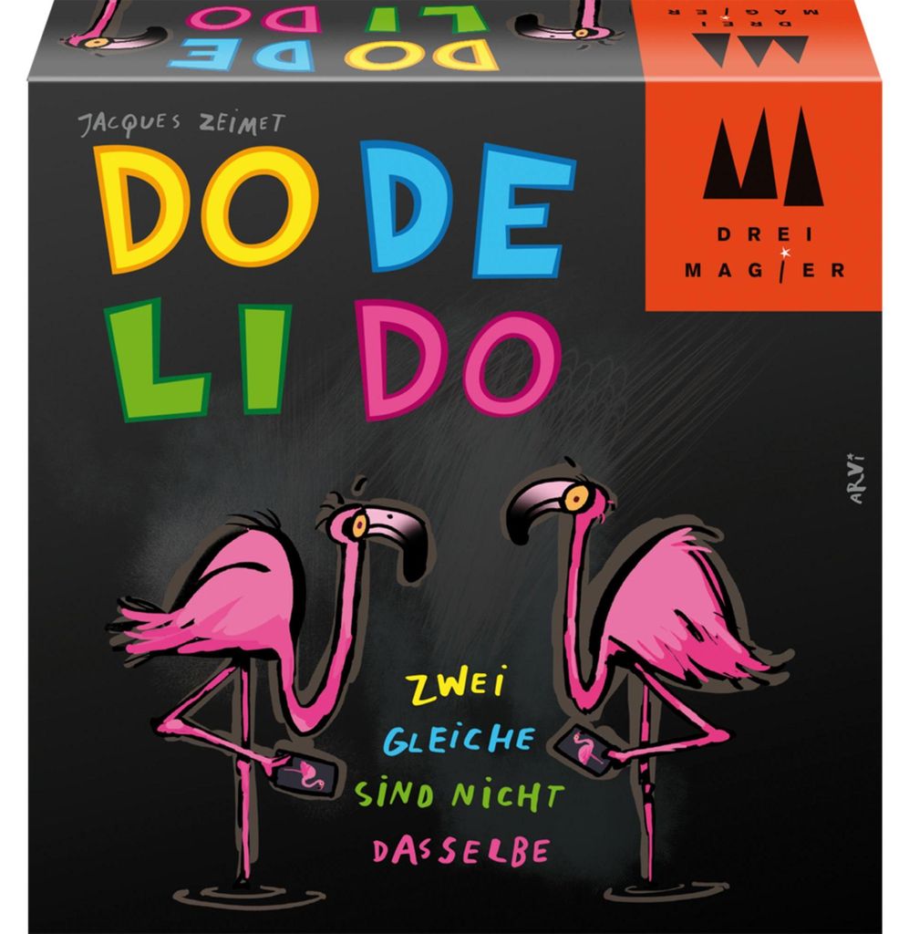 Drei Magier Jeu de cartes Action Dodelido 40879 Image du produit 