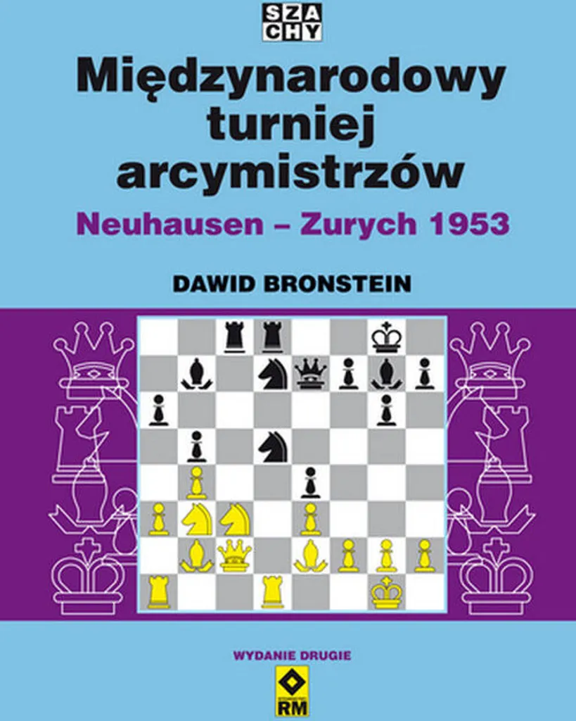 Livre Neuhausen Zurich 1953 Bronstein Tournoi des Candidats Echecs