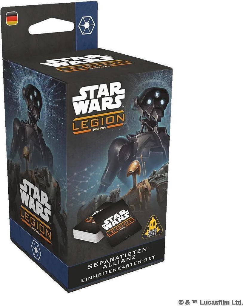 Separatisten-Allianz Einheitenkarten-Set (Star Wars: Legion)