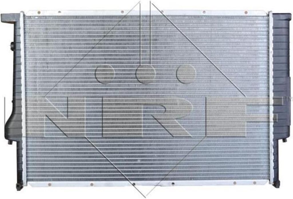 Kühler Motorkühlung Kühlrippen gelötet 611 - 435 mm Alu NRF für u.a. BMW 5er