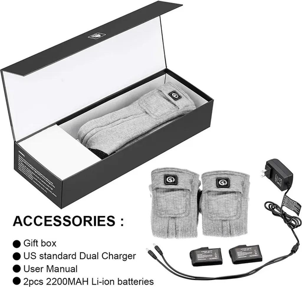 Coperta Elettrica Portatile SS01G L per Outdoor e Camping | Batteria 10h