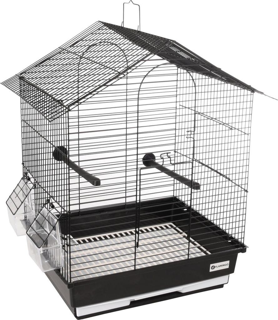 Flamingo Sittichkäfig Nusa schwarz Produktbild 