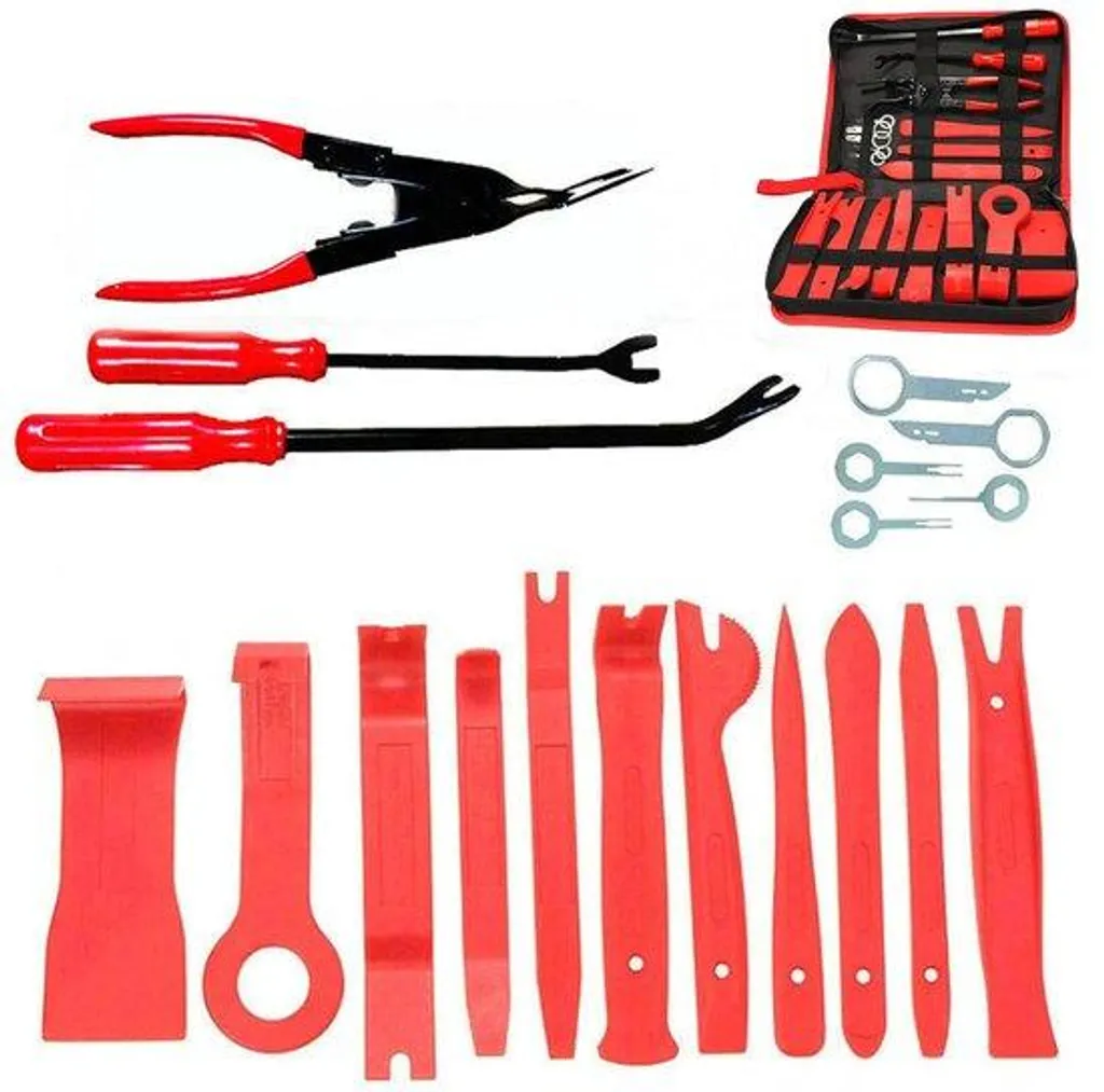 Outils de dépose pour garniture de voiture kit complet de 19 éléments