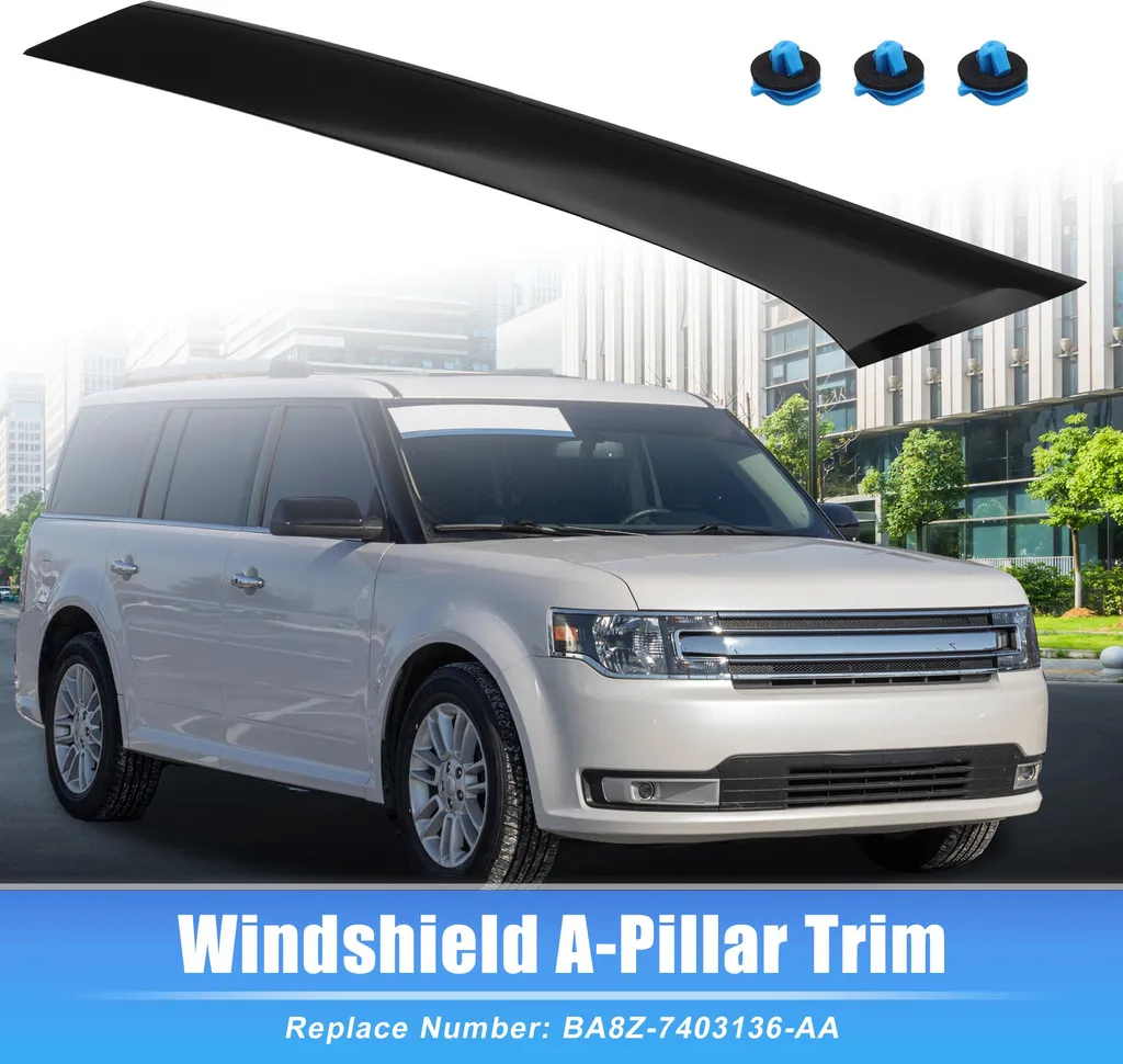 Enjoliveur Pilier de Pare-brise Ford Flex 2009-2019 Côté Passager Droit