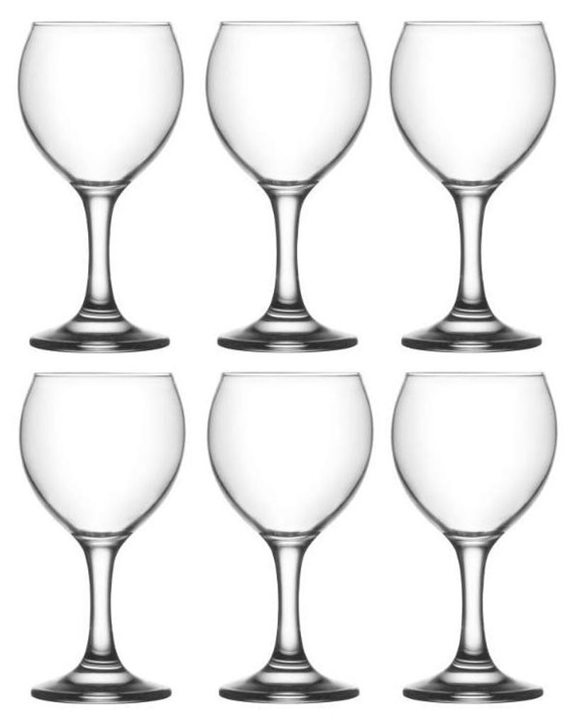 6er Set Rotweingläser 210 ml Misket LAV Produktbild 