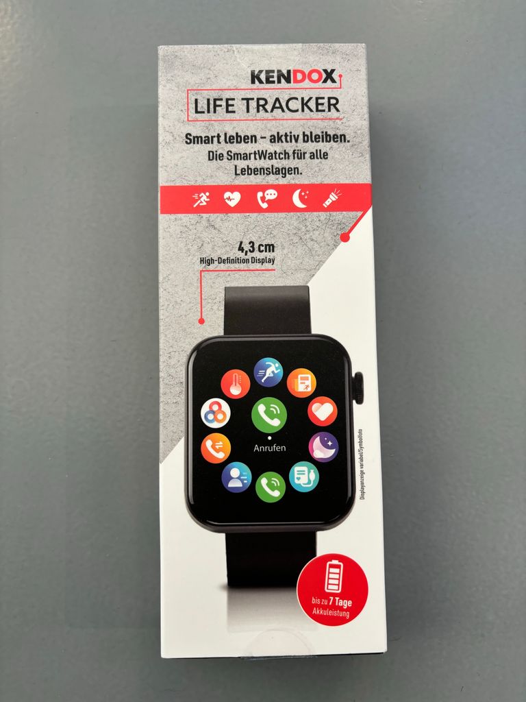 Mediashop Kendox Life Tracker - Smartwatch - wasserdichte Produktbild 7