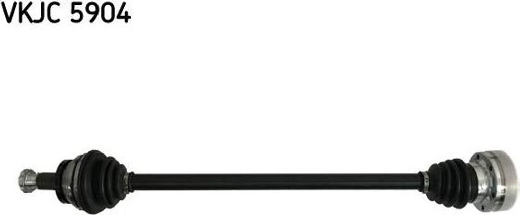 SKF VKJC 5904 Antriebswelle OE 6R0407762A kompatibel mit Toledo, Rapid, A1 8X, Polo 6R, Ibiza