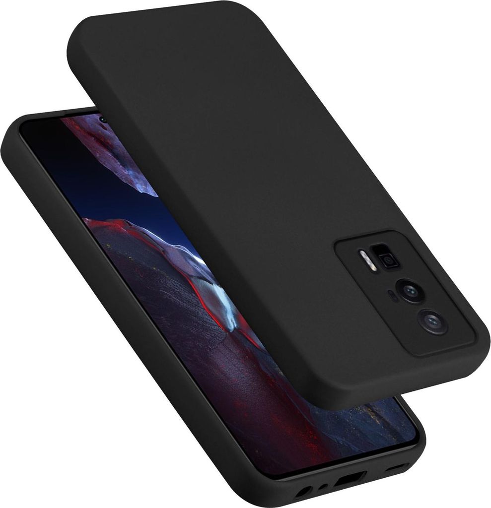 Cadorabo Hülle für Xiaomi Poco F5 Pro Hülle Silikon Handyhülle Case aus flüssigem Silikon, Kratzfeste und stoßfeste Schutzhülle für Xiaomi ...