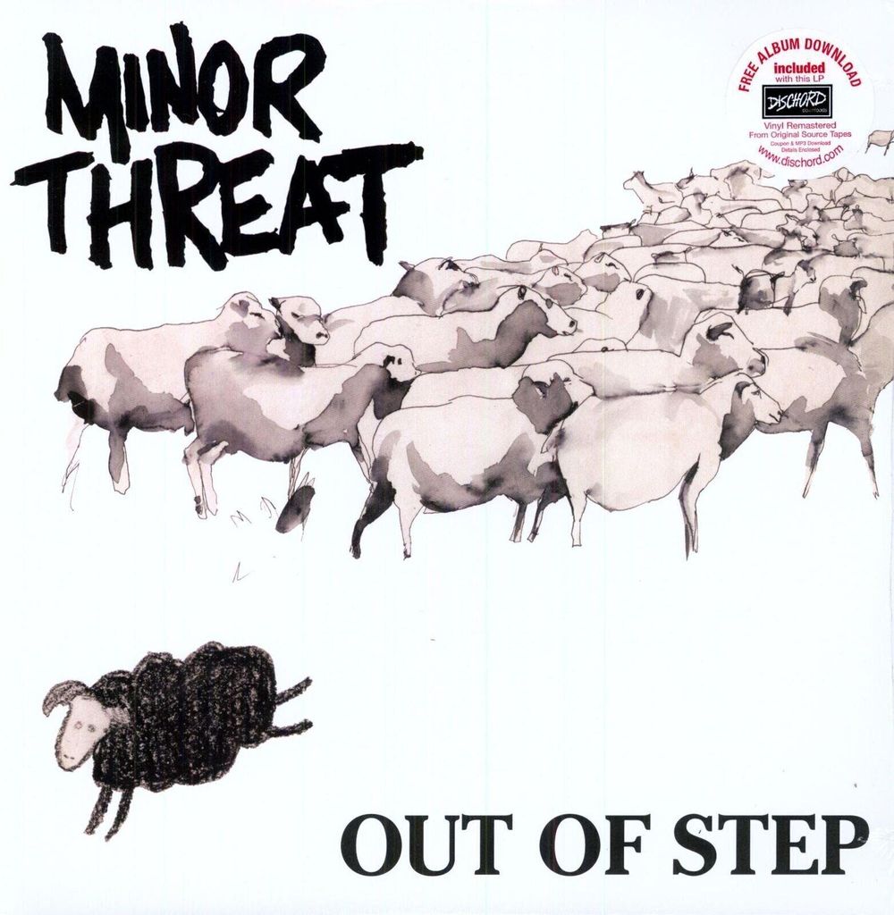 Minor Threat - Out Of Step (Reissue) (45 RPM) (White Coloured) (12'' EP)