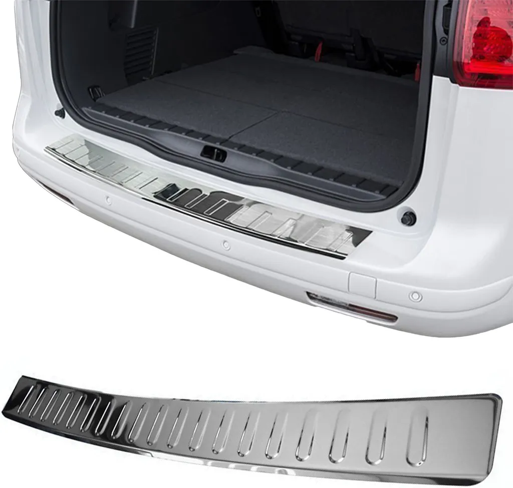Protection de Seuil de Chargement Coffre Qashqai J11 Inox Anti-Rayures