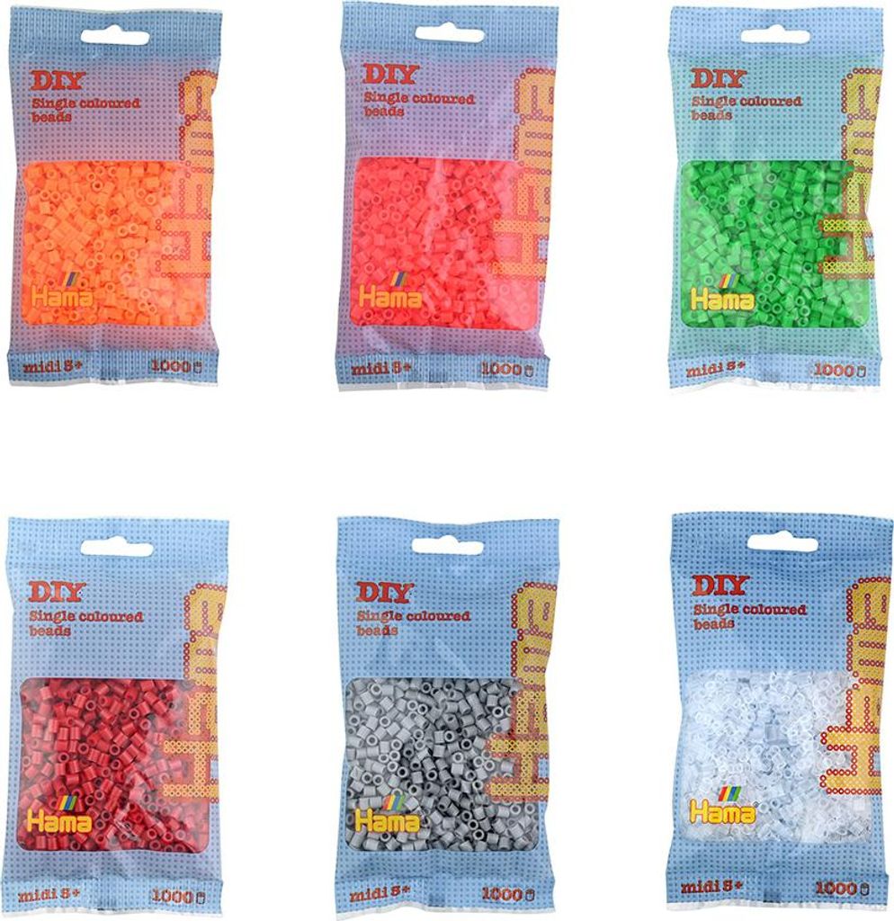 Hama Set mit 6.000 Midi-Bügelperlen Halloween 2